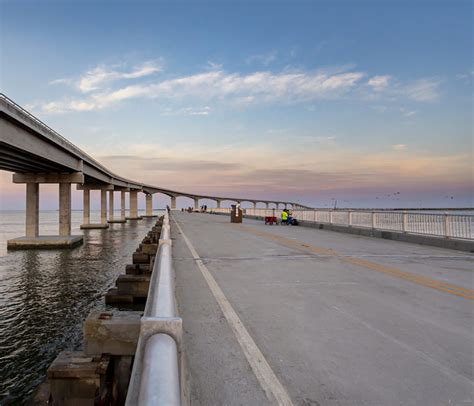 Additionally, portable restrooms and trash receptacles are available for public use. . Bonner bridge fishing pier report